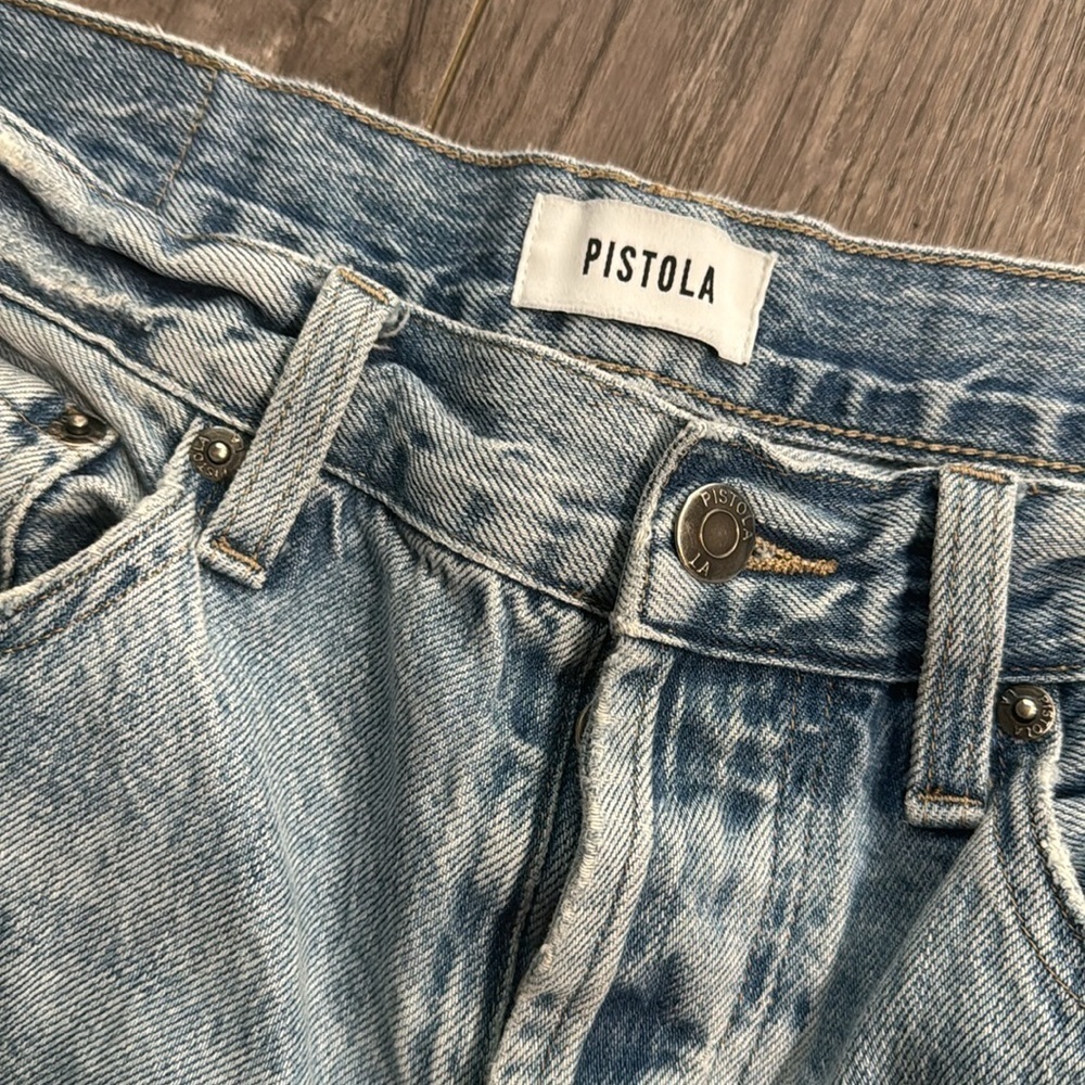 PISTOLA CHARLIE HIGH RISE CLASSIC STRAIGHT ANKLE size 30 - Picture 7 of 12